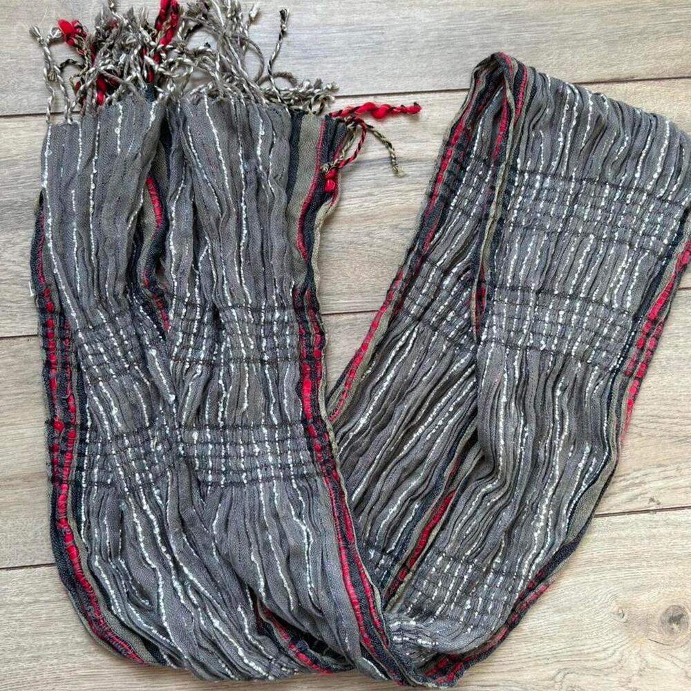 Hannah montana skinny scarf red